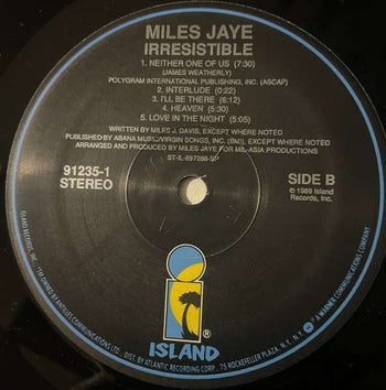 Irresistible - Jaye, Miles