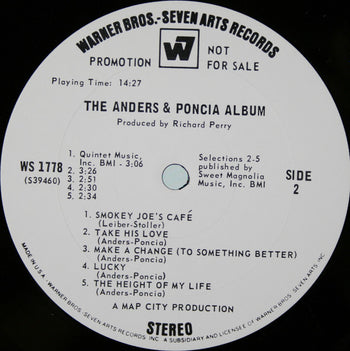 The Anders & Poncia Album - Anders & Poncia