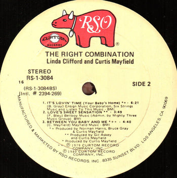 The Right Combination - Clifford, Linda / Mayfield, Curtis