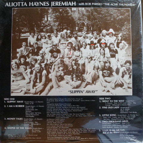 Slippin' Away - Aliotta Haynes Jeremiah