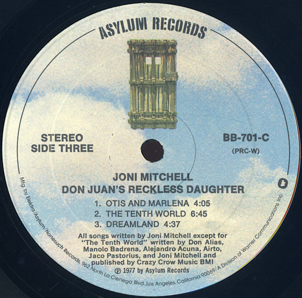 Don Juan's Reckless Daughter - Mitchell, Joni