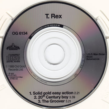 Solid Gold Easy Action/20th Century Boy/The Groove - T. Rex
