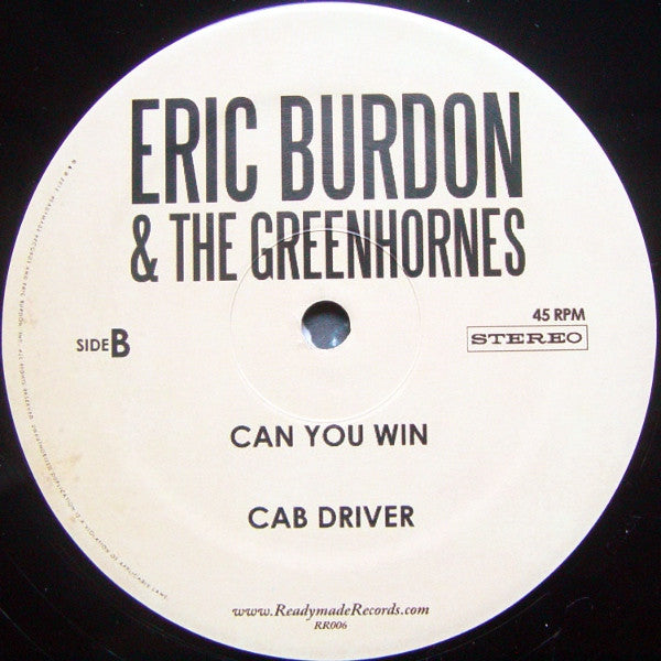 Eric Burdon And The Greenhornes - Burdon, Eric And The Greenhornes