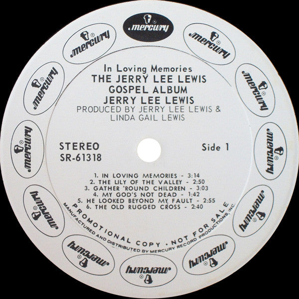 In Loving Memories (The Jerry Lee Lewis Gospel Alb - Lewis, Jerry Lee