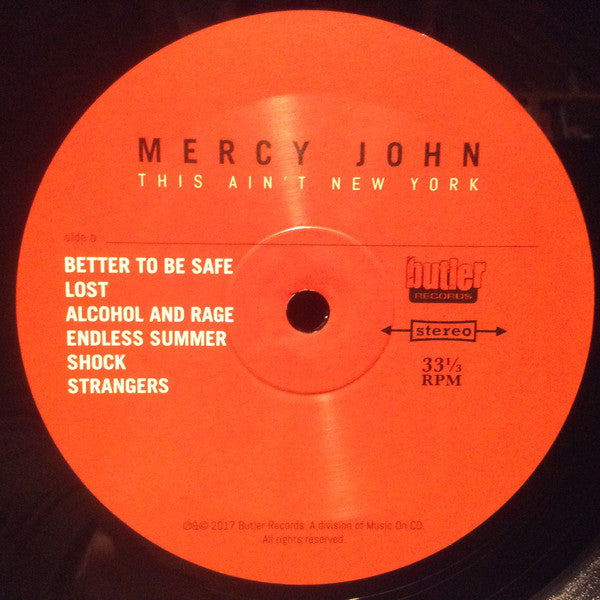 This Ain't New York - Mercy John