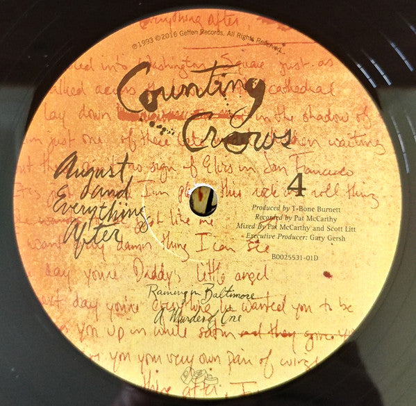 August And Everything After - Counting Crows