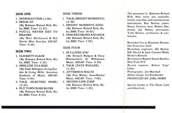 Bright Moments - Kirk, Roland