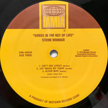 Songs In The Key Of Life - Wonder, Stevie
