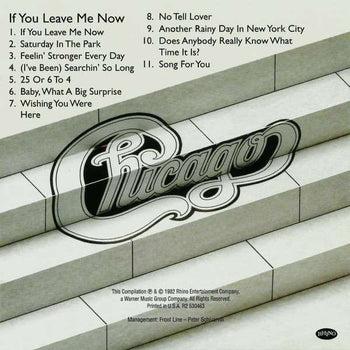 If You Leave Me Now and Other Hits - Chicago [CD]