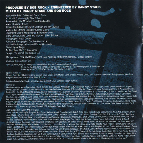 Keep The Faith - Bon Jovi