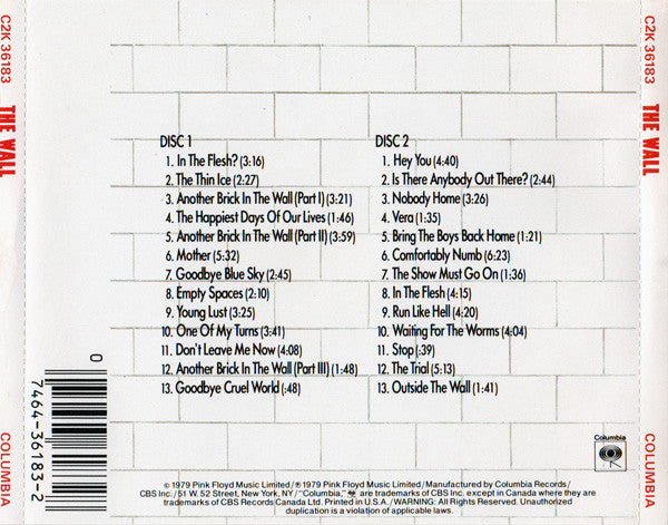 The Wall - Pink Floyd