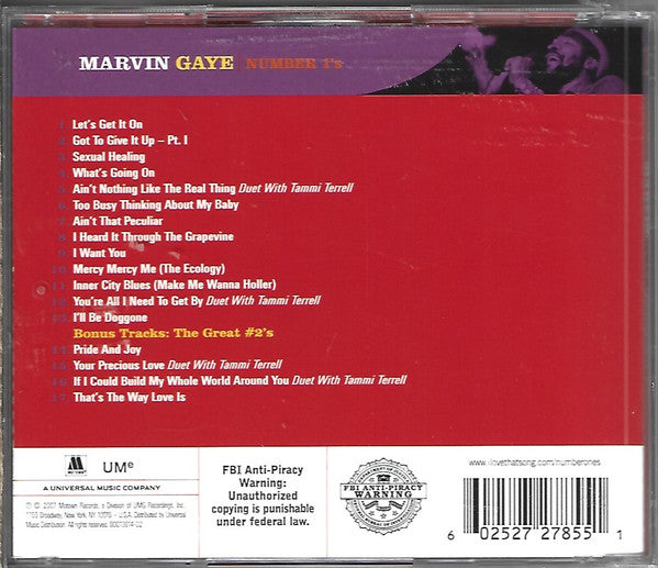 Number 1's - Gaye, Marvin
