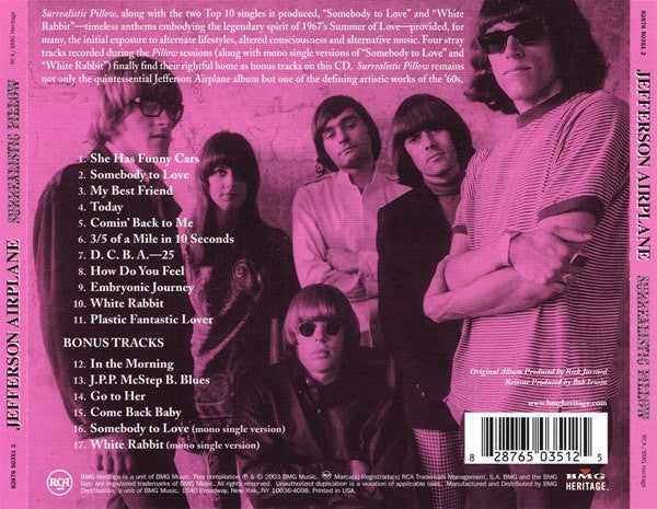 Surrealistic Pillow - Jefferson Airplane