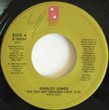 Do You Get Enough Love - Jones, Shirley