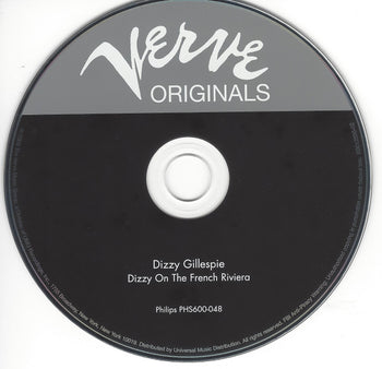 Dizzy On The French Riviera - Gillespie, Dizzy
