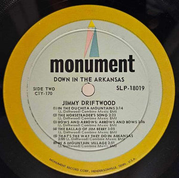 Down In The Arkansas - Driftwood, Jimmy