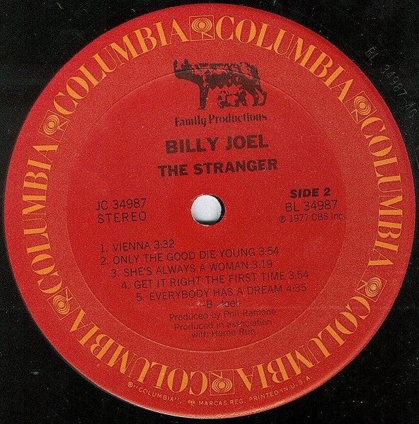The Stranger - Joel, Billy
