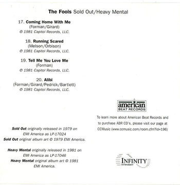 Sold Out / Heavy Mental - Fools, The