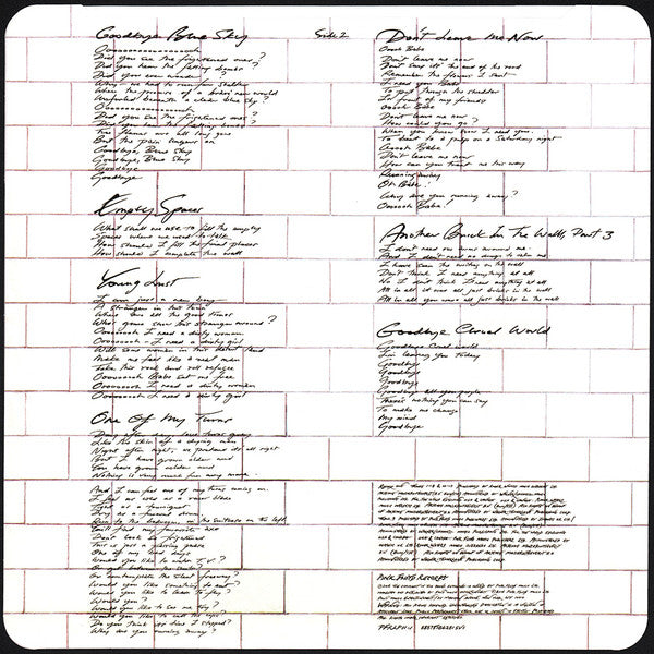The Wall - Pink Floyd