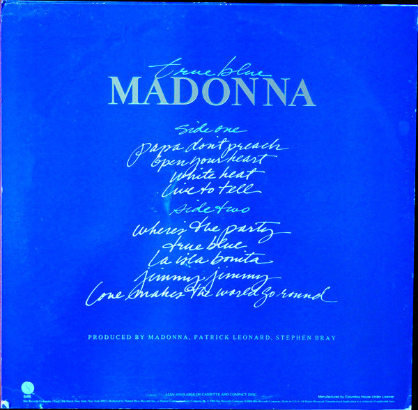 True Blue - Madonna