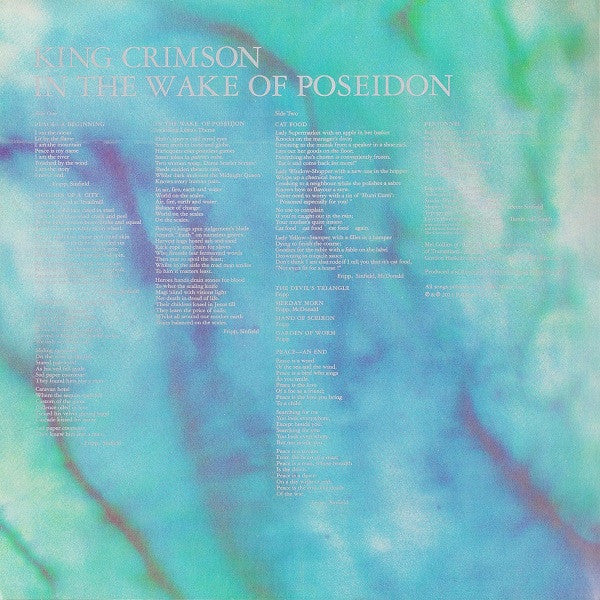 In The Wake Of Poseidon - King Crimson [LP]