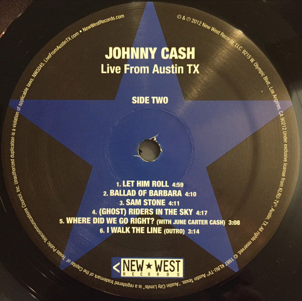 Live From Austin, Tx - Cash, Johnny