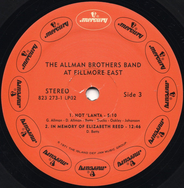 Live At The Fillmore East - Allman Brothers Band, The