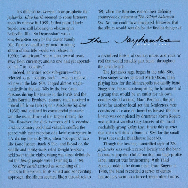 Blue Earth - Jayhawks, The