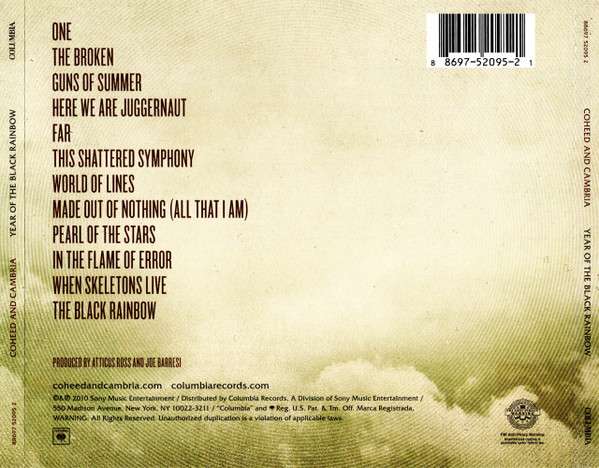 Year Of The Black Rainbow - Coheed And Cambria
