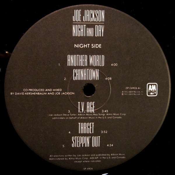 Night And Day - Jackson, Joe