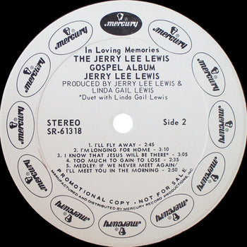 In Loving Memories (The Jerry Lee Lewis Gospel Alb - Lewis, Jerry Lee
