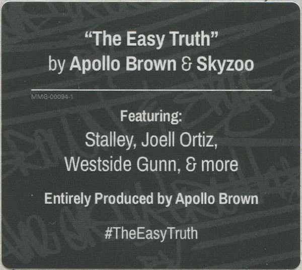 The Easy Truth - Apollo Brown & Skyzoo