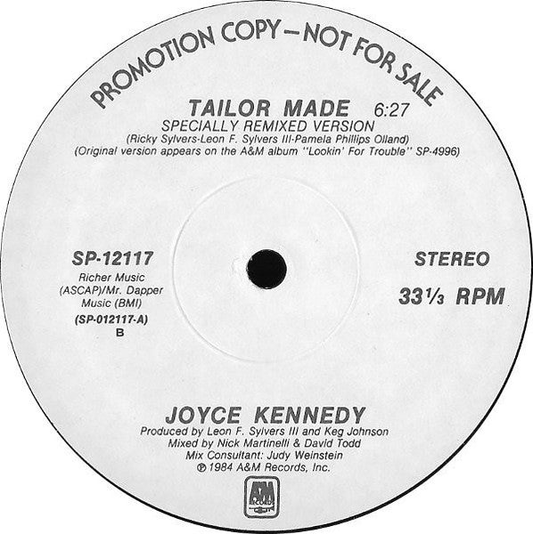 Tailor Made - Kennedy, Joyce