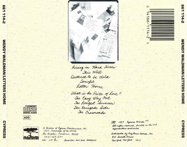 Letters Home - Waldman, Wendy