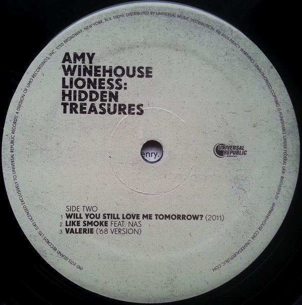 Lioness:Hidden Treasures - Winehouse, Amy