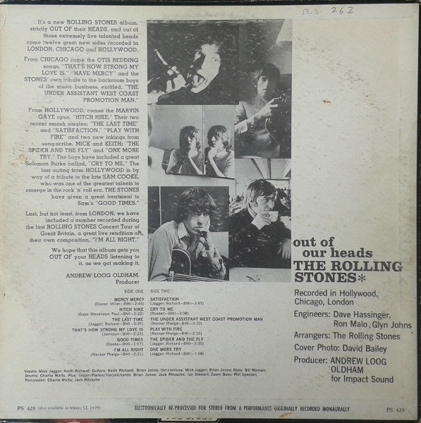 Out Of Our Heads - The Rolling Stones