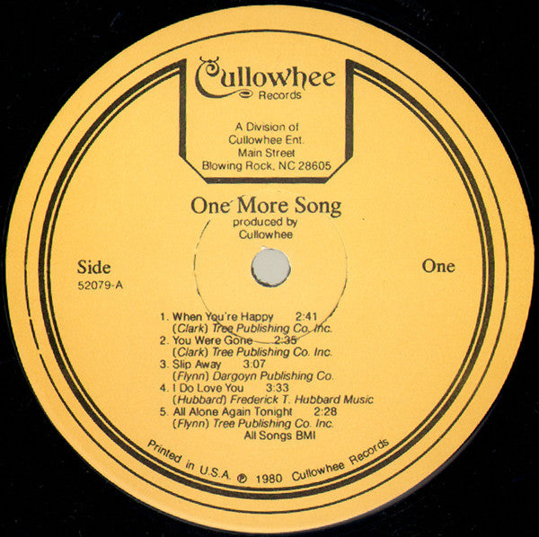 One More Song - Cullowhee