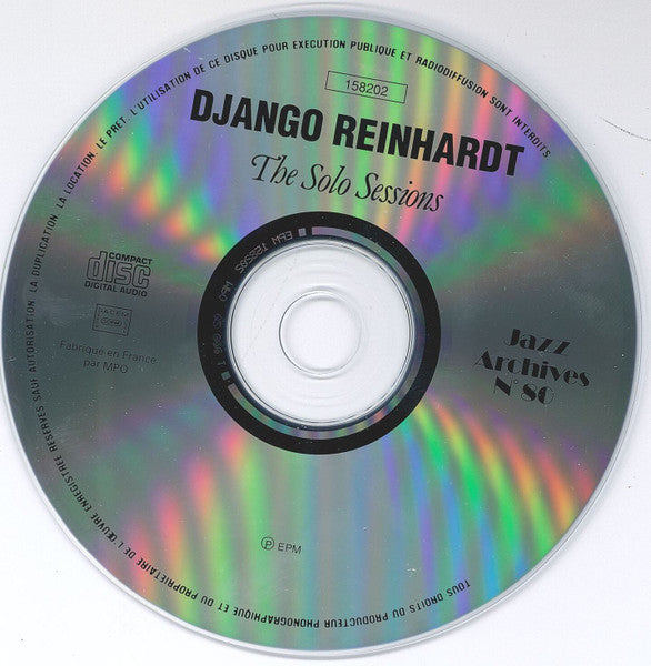 Vol. 5 The Solo Sessions - Reinhardt, Django