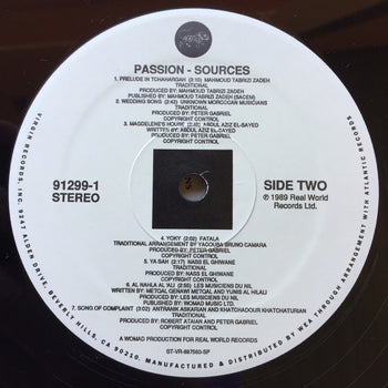 Passion - Sources - Various