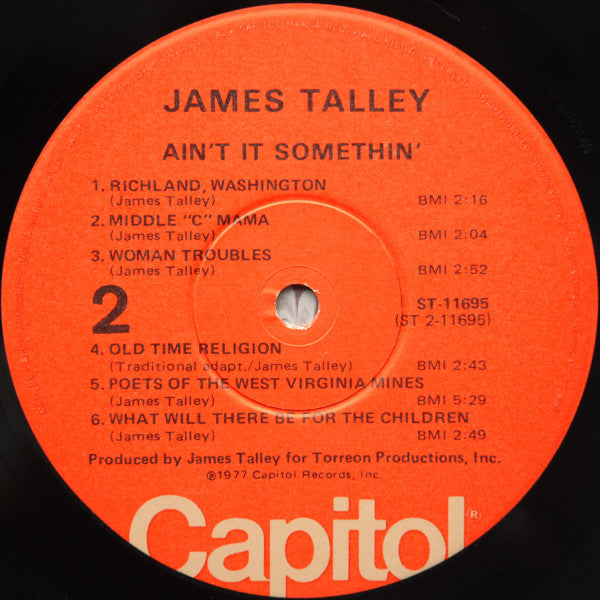 Ain't It Somethin' - Talley, James