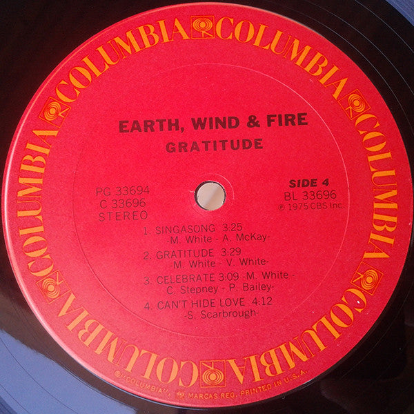 Gratitude - Earth, Wind & Fire