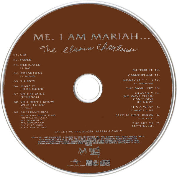 Me. I Am Mariah ...The Elusive Chanteuse - Carey, Mariah