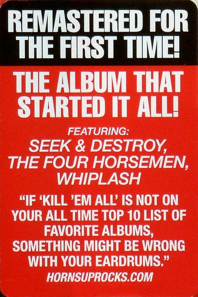 Kill Em All - Metallica