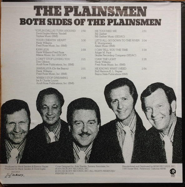Both Sides Of The Plainsmen - Plainsmen, The