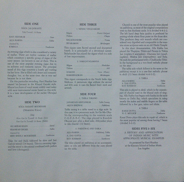 The Anthology Of Indian Music Volume One - Various