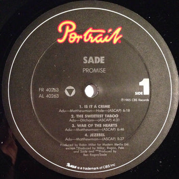 Promise - Sade