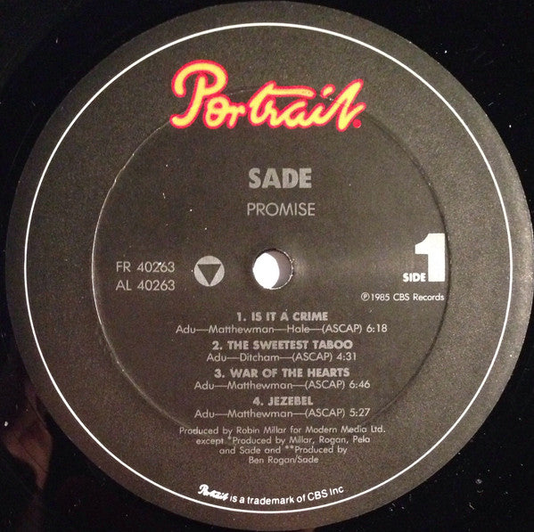 Promise - Sade