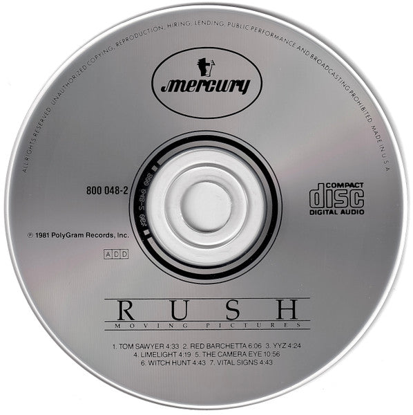 Moving Pictures - Rush