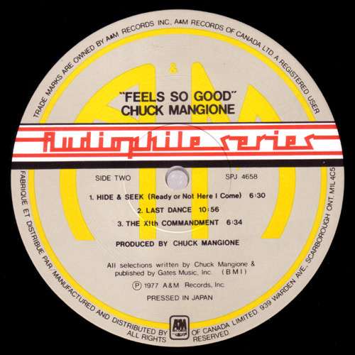 Feels So Good - Mangione, Chuck