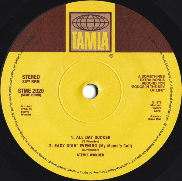 Songs In The Key Of Life - Wonder, Stevie